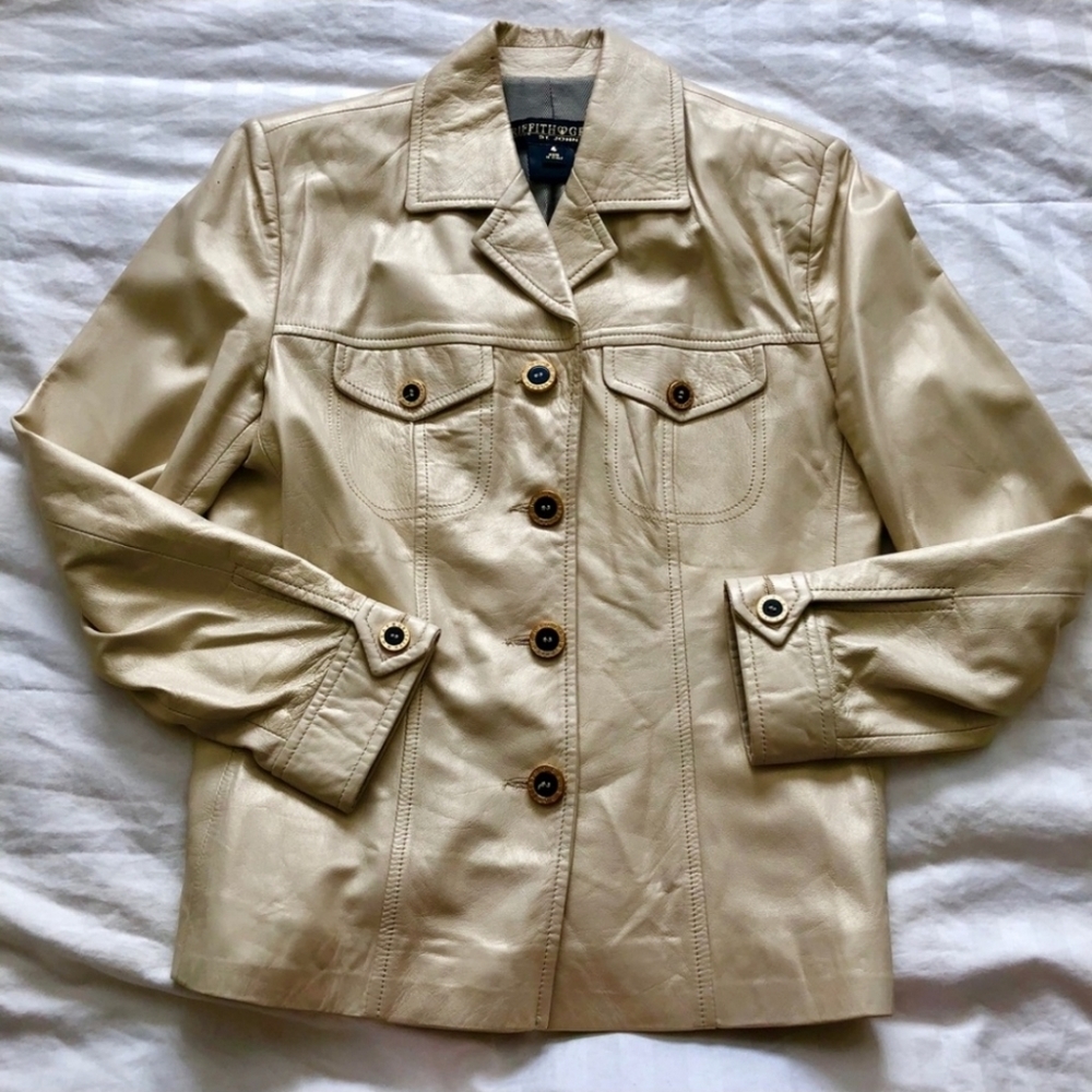 A Griffth Gray Leather Jacket